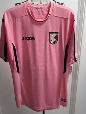 Joma Men's Palermo Pink Football Jersey